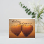 Carte Postale Golden 50 ans anniversary (Debout devant)