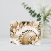 Carte postale Golden Beach Shell (Debout devant)