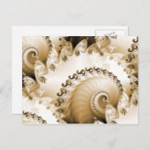 Carte postale Golden Beach Shell (Devant / Derrière)