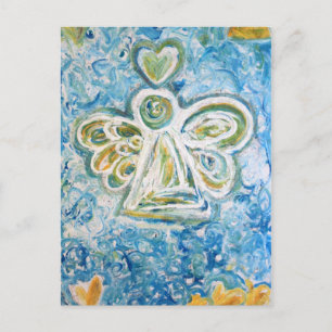 Carte postale Golden Blue Angel