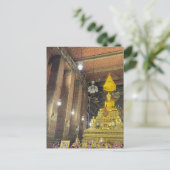 Carte Postale golden buddha wat pho (Debout devant)