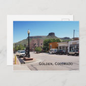 Carte Postale Golden Colorado (Devant / Derrière)