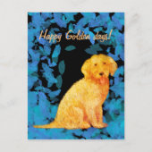 Carte postale Golden Doodle (Devant)