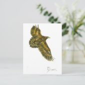 Carte postale Golden Eagle Wildlife (Debout devant)