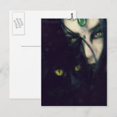 Carte Postale Golden Eyes (Devant / Derrière)