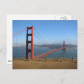Carte Postale Golden Gate (Devant / Derrière)