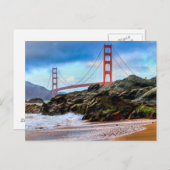 Carte Postale Golden Gate (Devant / Derrière)