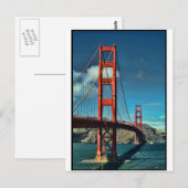 Carte Postale Golden Gate (Devant / Derrière)