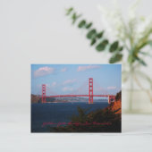 Carte postale Golden Gate Bridge (Debout devant)