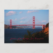 Carte postale Golden Gate Bridge (Devant)