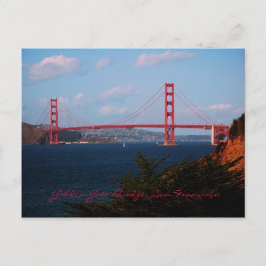 Carte postale Golden Gate Bridge (Devant)