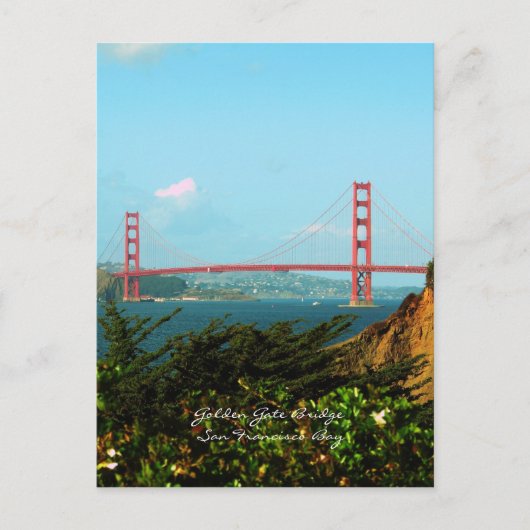 Carte postale Golden Gate Bridge (Devant)