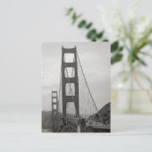 Carte postale Golden Gate Bridge (Debout devant)