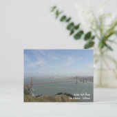 Carte postale Golden Gate Bridge (Debout devant)