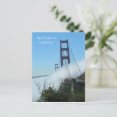 Carte postale - Golden Gate Bridge (Debout devant)