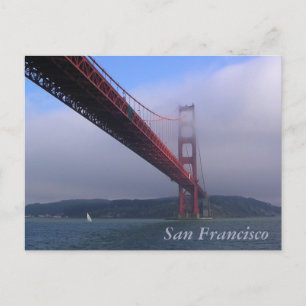 Carte Postale Golden Gate Bridge à San Francisco, CA