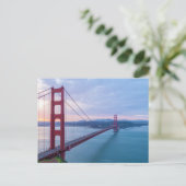 Carte Postale Golden Gate Bridge à Sunrise (Debout devant)