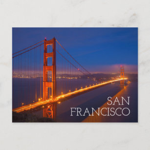 Carte Postale Golden Gate Bridge, Californie