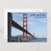 Carte Postale Golden Gate Bridge - Jour (Devant / Derrière)