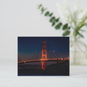 Carte Postale Golden Gate Bridge Night Sky (Debout devant)