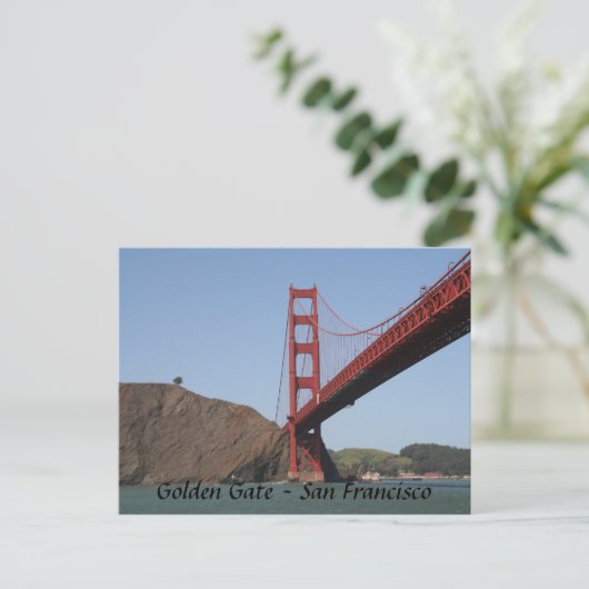 Carte Postale Golden Gate Bridge - San Francisco (Debout devant)