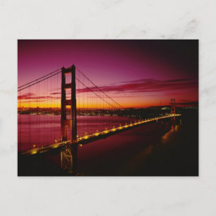 Carte Postale Golden Gate Bridge, San Francisco, Californie, 5