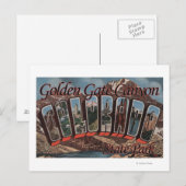 Carte Postale Golden Gate Canyon State Park, Colorado (Devant / Derrière)