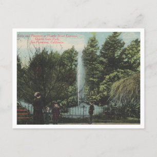 Carte Postale Golden Gate Park, San Francisco Haight Street 1912