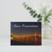 Carte postale Golden Gate San Francisco California (Debout devant)