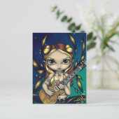 Carte postale "Golden Guitar Fairy" (Debout devant)