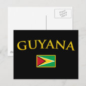 Carte Postale Golden Guyana (Devant / Derrière)