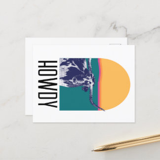 Carte Postale Golden Hour Longhorn