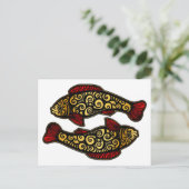 Carte Postale Golden Koi (Debout devant)