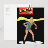 Carte postale Golden Lad (Devant / Derrière)