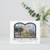 Carte Postale Golden Menorah (Debout devant)