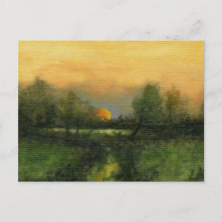 Carte postale Golden Moonrise
