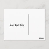 Carte Postale Golden Retriever Derrière Un Sourire (Dos)