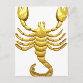 Carte Postale Golden Scorpio (Devant)