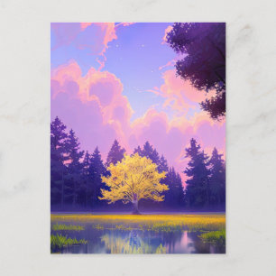 Carte Postale Golden Serenade