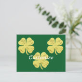 Carte Postale Golden Shamrocks Thunder_Cove (Debout devant)