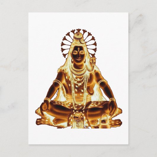 CARTE POSTALE GOLDEN SHIVA (Devant)