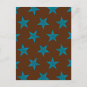 Carte Postale Golden Stars Pattern 16 (Devant)
