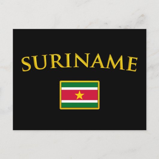 Carte Postale Golden Suriname (Devant)