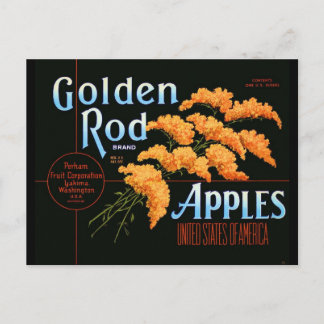Carte Postale Goldenrod