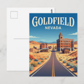 Carte Postale Goldfield États-Unis (Devant / Derrière)