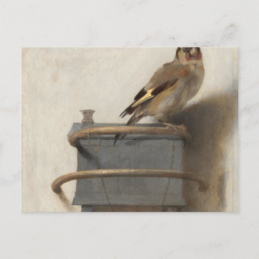 Carte Postale Goldfinch Par Carel Fabritius (Devant)