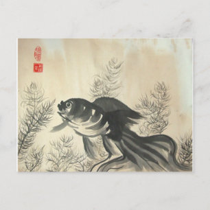 Carte postale Goldfish