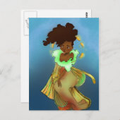 Carte postale Goldie (Devant / Derrière)