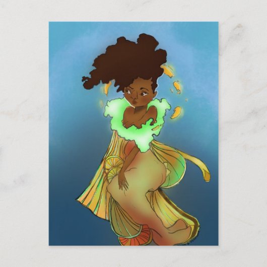 Carte postale Goldie (Devant)