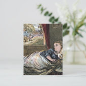 Carte Postale Goldilocks dormir dans le lit de Little Bear (Debout devant)